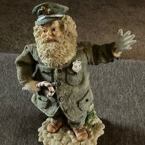 Vintage The Heirloom Tradition Professional Santa The Policeman by Enesco